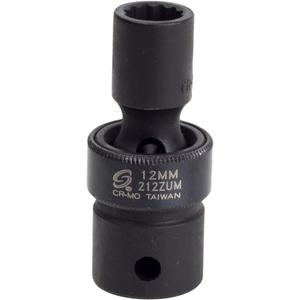 Sunex 212zum 1/2-Inch Drive 12-Mm 12-Point Universal Impact Socket