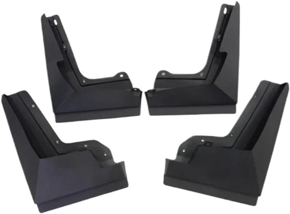 Compatible for Tesla Cybertruck 2024 2025 Mudguard Fender Mud Flaps Guard Splash Mudflaps Car Accessories Front Rear 4pcs (Black)