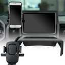 Dashboard Mobile Phone Holder for Ford Bronco Sport, Cell Phone Mount with Tray Internal Accessories Automobile Cradles Applicable to Ford Bronco Sport 2021 2022 2023 2/4 Doors