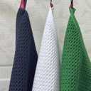 Mia'sDream Cotton Dish Cloths Dish Rags Waffle Weave Kitchen Towel, Soft and Absorbent Dish Towels Hand Towels for Kitchen, 12inchx12inch 6 Pack (White)