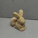 Holiday Home® Easter Natural Sitting Easter Bunny