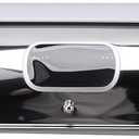 Dioche Large Capacity Bread Storage Container Easy to Multifunctional Storage with Small Window for Kitchen Countertop (White)