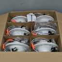 12 Pack 5/6 Inch LED Retrofit RGB Recessed Lighting, 12W 1200LM Smart Can Lights, Recessed Lights 2700K-6000K Color Changing Compatible with Alexa Assistant, Hub INCL