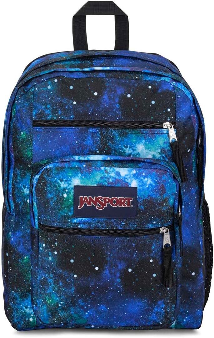JanSport Laptop Backpack - Computer Bag with 2 Compartments, Ergonomic Shoulder Straps, 15 Laptop Sleeve, Haul Handle - Cyberspace Galaxy, One Size