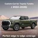 EcoNour Windshield Sunshade Compatible for Toyota Tundra 2022-2024 2025 2026, SR, SR5, Limited, Platinum, 1794 Edition, TRD Off-Road Pro Sun Visor for Front Window Sun Shade Cover, Car Accessories