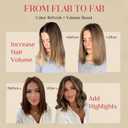 Rich Choices Real Human Hair Clip In Extensions-6 Pcs Single Clip Design-100% Remy Hairs Invisible Clip in Extensions for Thin Short Hair-Seamless Hairpieces for Women-10 Inches #2R Chocolate Brown