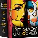 KIMBI STAR Couples Games for Adults  150 Conversation Cards & Spinner | Relationship Card Game | Stay at Home Date Night Ideas | Romantic Gift for Couples (Yellow-black)