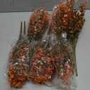 12 Bundles Artificial Fall Flowers UV Resistant Autumn Decorations for Thanksgiving Home Kitchen Room Farmhouse Floral Arrangements Indoor Outdoor