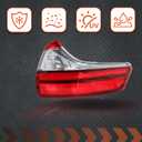 labwork Passenger Side Tail Light Replacement for Toyota Sienna Base L LE XLE Limited Model 2015-2020 Rear Tail Light Brake Lamp Assembly RH Right Side 8155008050 TO2805123
