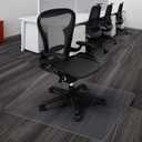 Azadx Carpet Floor Chair Mat for Low, Standard and No Pile Carpeted Floors - Plastic Desk Chair Mat for Easy Rolling - Durable Carpet Protector (30 x 48'' Rectangle)