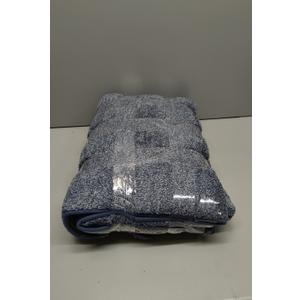 Dusty Blue Bathroom Rugs, Soft Large Absorbent Microfiber Bath Rugs Non Slip Quick Dry Fluffy Bath Mats for Bathroom Floor Tub Showers, Machine Washable, 24x36 Inch