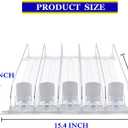 AMLLLC Drink Dispenser for Fridge,Automatic Pusher Glide Soda Can Dispenser for Refrigerator and Adjustable Width - Storage 25 Cans