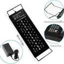 Aquarium Lighting, LED Full Spectrum Aquarium Light 18W 30cm with EU Plug with Timer, Dimmable Brightnesses LED Light for Underwater Lighting Waterproof IP68 Aquarium Fish Tank