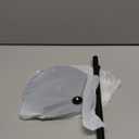 Paper Towel Holder Countertop, Standing Paper Roll Holder with Anti Slip Weighted Base, Stainless Steel Freestanding Paper Towel Holder for Kitchen, Black