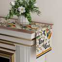 2 x XCHI Rainbow Love Heart Love is Love LGBTQ Table Runner Pride Day Inclusion Lesbian Gay Bisexual Transgender Queer Homosexual Equality Decorations for Home Kitchen Party 13x72 Inch