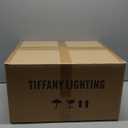 Tiffany Table Lamp,Pink Tulip Stained Glass Table Lamps for Bedroom Bedside 3 Color Temperatures Nightstand Lamp, for Living Room,Dining Room,W/LED Bulb, Mothers Gifts,12X12X19Inch