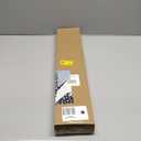 LazBlinds No Tools No Drill Cordless 1" Vinyl Mini Blinds, 100% Privacy S-Curve Blinds for Indoor Windows, Room Darkening Horizontal Window Blinds and Shades for Home, 20" W x 36" H, White