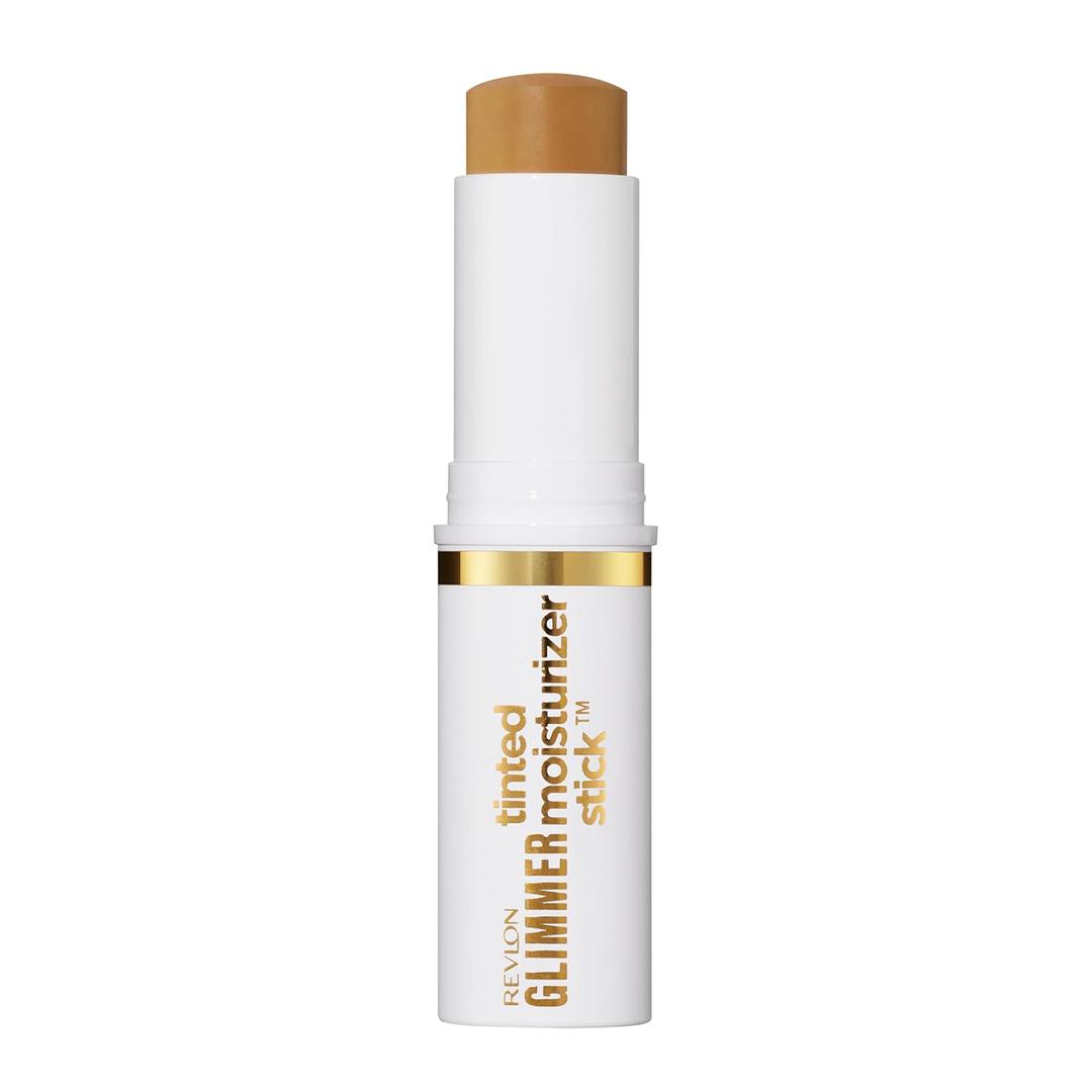 Revlon Glimmer Tinted Moisturizer Stick for Face, Lightweight Foundation, Hydrating Skincare-Infused Makeup, 150 150, 0.31 oz