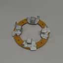 Motor Brushes Holder Plate with Springs JU2 H1801 20 00 Replacement for DM430 06 2.6kw Motors Cart Parts