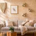 Yerliker 3 Pcs Gold Bee Wall Art Retro Brass Bee Vintage Wall Sculpture Decor 3D Figurines Honeybees Insect Decoration Artwork Antique Decor for Living Room Home Office