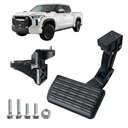 Bed Step Tailgate Step Compatible with Toyota Tundra 2022-2025, Black Aluminum Alloy + PPA, 300 lbs Capacity, Industrial Style, Replaces PTS30-34000