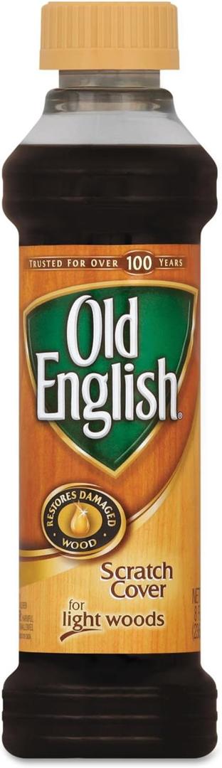 OLD ENGLISH Furniture Scratch Cover, For Light Wood, 8 Oz Bottle