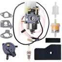 Carburionix EU2000I Carburetor for Honda EB2000i EB2000I EB2000IT1 EU2000IK1 BF30E B/D/E Carb with Air Filter Spark Plug Gasket Fuel Line Fuel Pump Kit - 16100-Z0D-D03 16100-Z0D-D01 Carburetor