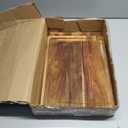 SMIRLY Wood Cutting Board, Bamboo Cutting Board Set, Chopping Board and Wooden Cutting Boards for Kitchen, Small Wood Cutting Board and butcher block (Acacia Wood, 3 Pack)
