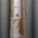Ivilon Drapery Treatment Window Curtain Rod - Acrylic Ball 1 inch Pole. 48 to 86 Inch. Warm Gold