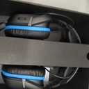Logitech G432 Wired Gaming Headset, 7.1 Surround Sound, DTS Headphone:X 2.0, Flip-to-Mute Mic, PC (Leatherette) Black/Blue