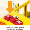 Fisher-Price Little People Toddler Learning Toy, Big Yellow School Bus Pull-Along Vehicle & 4 Figures for Kids Ages 1+ Years, Multilanguage Version, 19.29 X 7.68 X 10.63 Inches