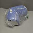 Neck Roll Cervical Pillow for Neck Pain Relief - Memory Foam Neck Pillow for Bed, Round Neck Pillows for Sleeping, 15.7 * 6 * 6inch (Blue-White)