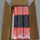 10 inch Drawer Slides 5 Pairs (12pcs) Soft Close 3 fold Full Extension Side Mount Cabinet Drawer Glides 10" Black Cabinet Rails for Dresser, Cabinet, Kitchen 100 LB Capacity