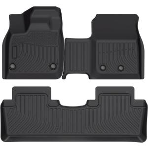 Floor Mats for Nissan Ariya 2023 2024 2025 2026, All Weather Floor Mat for Ariya Accessories TPE Car Floor Mats Heavy Duty Carpet Protection