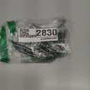 Reflective Dog Collar with Buckle Adjustable Safety Nylon Collars for Large Dogs (Black, L)