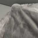 Cozy Bliss Faux Fur Throw Blanket for Couch, Fuzzy Soft Plush Thick Bubble Blanket for Sofa Bedroom Living Room, 50 * 60 Inches Tie-dye Taupe