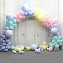 Rainbow Balloon Garland Arch Kit 171PCS Latex Balloon Pastel Balloon Garland Kit Macaron Colors 5,10,12,18 Inch Birthday Baby Shower Wedding Unicorn Party Decorations