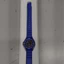 SOCICO Children Analog Watch for Boys Girls Waterproof Time Teaching Watch with Soft Band, Learning Time Wrist Watch Easy to Read Christmas Gifts for Kids Ages 3-12 Great Gifts (Blue - Black face)