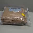 VANSOFY 100% Waterproof Recliner Chair Covers, Recliner Cover Non-Slip Dog Chair Cover Furniture Protector Washable Slipcover with Pocket, Elastic Straps for Pets, Dogs(Light Brown, 22")