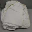 SUPREME ELEGANCE 4 Pcs 100% Organic Cotton Queen Sheet Set, Snow White, 300 Thread Count, Percale Weave, Cotton Bedding, Cooling, Crisp & Breathable, Deep Pocket Fitted Sheet, Hotel Style Bed Sheets