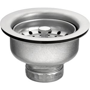 Moen 22037 3-1/2 Inch Drop-In Basket Strainer with Drain Assembly, Satin