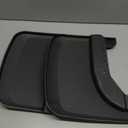 Husky Liners Custom Mud Guards | Fits 2019-2026 Chevrolet Silverado 1500 (Excludes ZR2, LT Trail Boss, Custom Trail Boss) | Rear Set, 2-pc Black - 59261