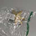 Livder 8 Inches Christmas Tree Top Crown Glitter Star Decoration (Golden)