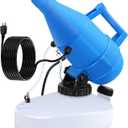 4.5L(1.2 Gallon) Tank, Portable Electric ULV Cold Fogger 1200W Adjustable Flow Fine Mist Sprayer with Long 17ft Power Cord for Home, Garden, Cleaning