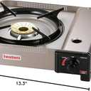 Iwatani 35FW Single-Burner Butane Portable Cooktop Indoor & Outdoor Cooking Stove Medium