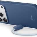 Beats iPhone 17 Pro Kickstand Case with MagSafe & Camera Control, Built in Stand & Lanyard, Matte Finish with Microfiber Lining  Bedrock Blue