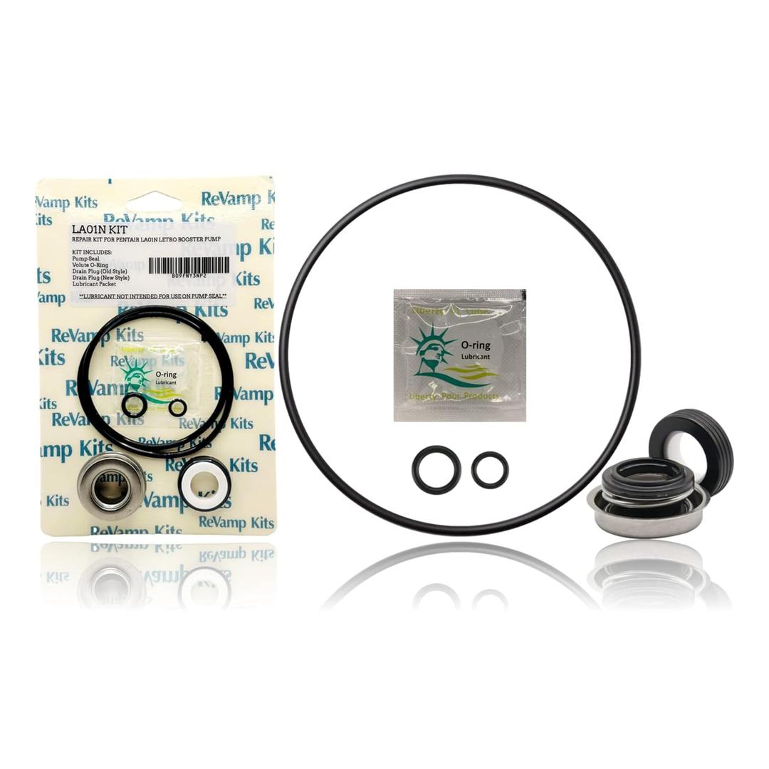 LA01N O-Ring Seal Repair Kit for Pentair Letro Pool Cleaner Booster Pump EC-LA01N