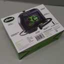 Slime 40088 Tire Inflator, Portable Car Air Compressor, Inflate Right automatic shut off, with Digital 99 psi Display, Long Hose and LED Light, 12V, 6 min inflation (Compact)