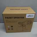 Paint Sprayer, Cordless HVLP Paint Sprayer with Brushless Motor, Compatible with Milwaukee 18V Battery(Battery Not Included),1000ml/min High Flow, 1200ml Container, 150 Din/s Max Viscosity