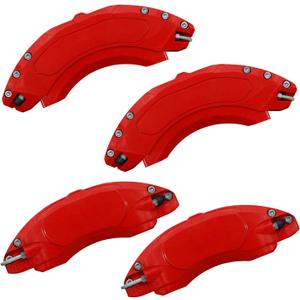 AOOA Caliper Covers Aluminum Red Disc Brake Caliper Covers Fit for Acura RDX 2019-2025 front and rear